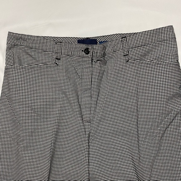 Crazy Horse A Liz Claiborne Co Floral Embroidery Checkered Pants Size 16 - Picture 4 of 9